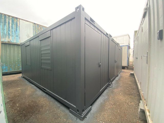 20ft x 24ft THREE BAY MODULAR BUILDING SITE OFFICE PORTABLE OFFICE