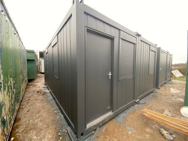 20ft x 16ft TWO BAY MODULAR BUILDING SITE OFFICE PORTABLE OFFICE