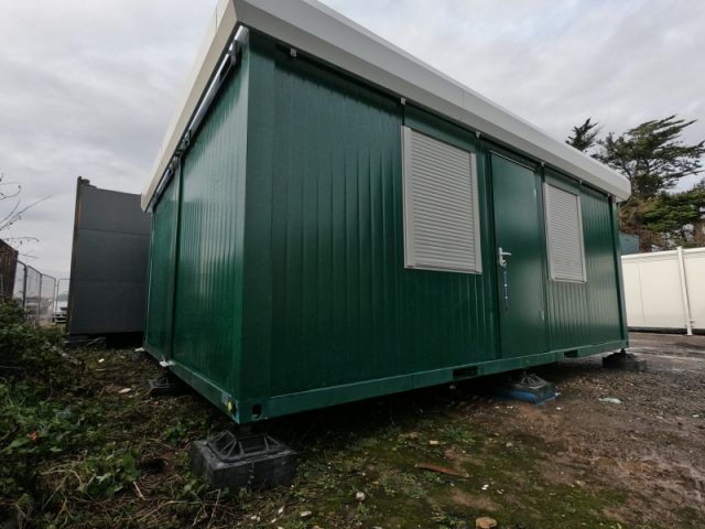 20ft x 16ft NEW PORTABLE 2 BAY SITE OFFICE