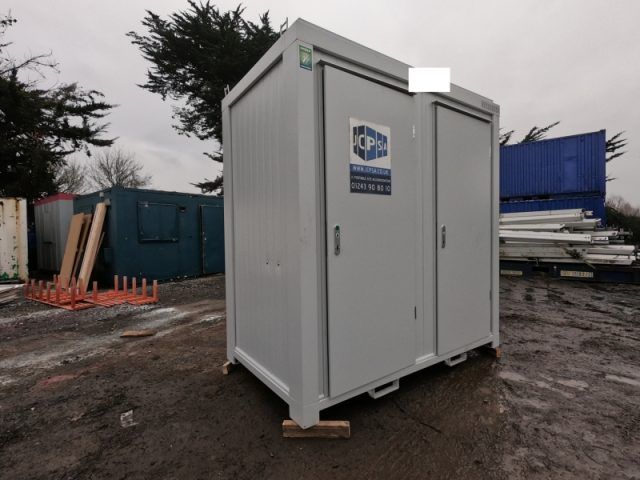 8ft x 5ft NEW BUILD 1+1 TOILET AND SHOWER BLOCK – MALE AND FEMALE