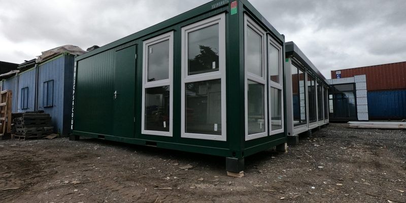 20ft x 8ft NEW SITE OFFICE / SALES OFFICE / SITE CABIN
