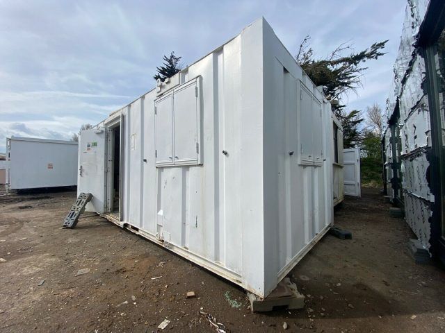 24ft x 9ft Portable Site Office/Cabin/Canteen – Anti-Vandal