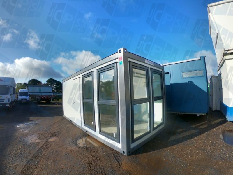 20ft x 8ft BRAND NEW PORTABLE SITE OFFICE / SALES OFFICE – WITH SEPARATE TOILET