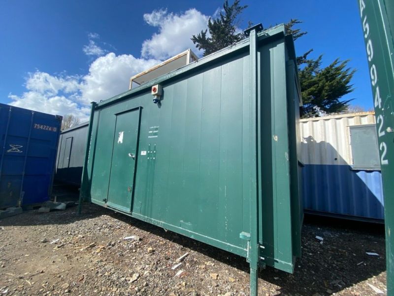 16ft x 8ft PORTABLE OFFICE SITE CABIN PORTABLE BUILDING SITE CANTEEN SITE CABIN