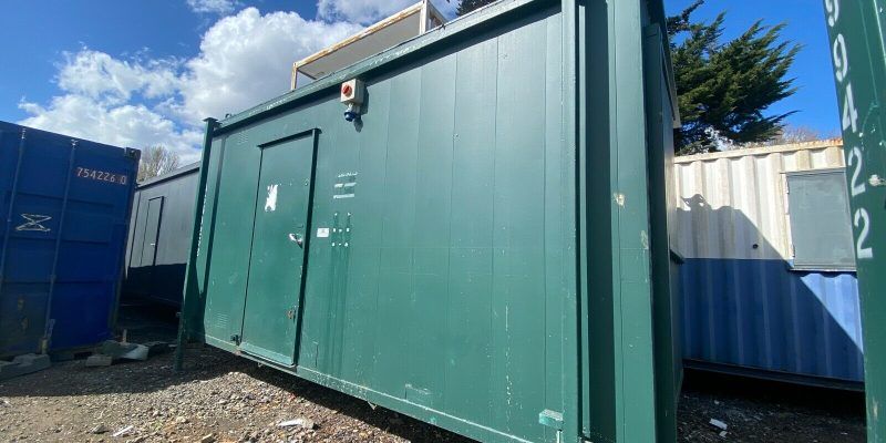 16ft x 8ft PORTABLE OFFICE SITE CABIN PORTABLE BUILDING SITE CANTEEN SITE CABIN