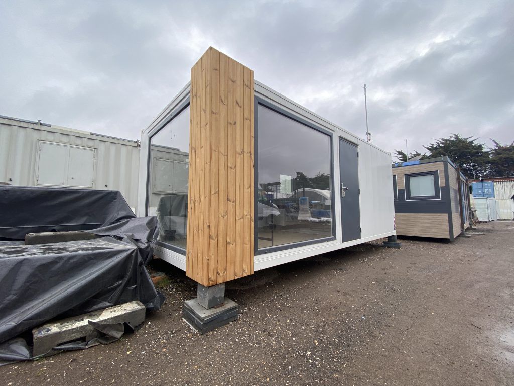 A new modular building on-site