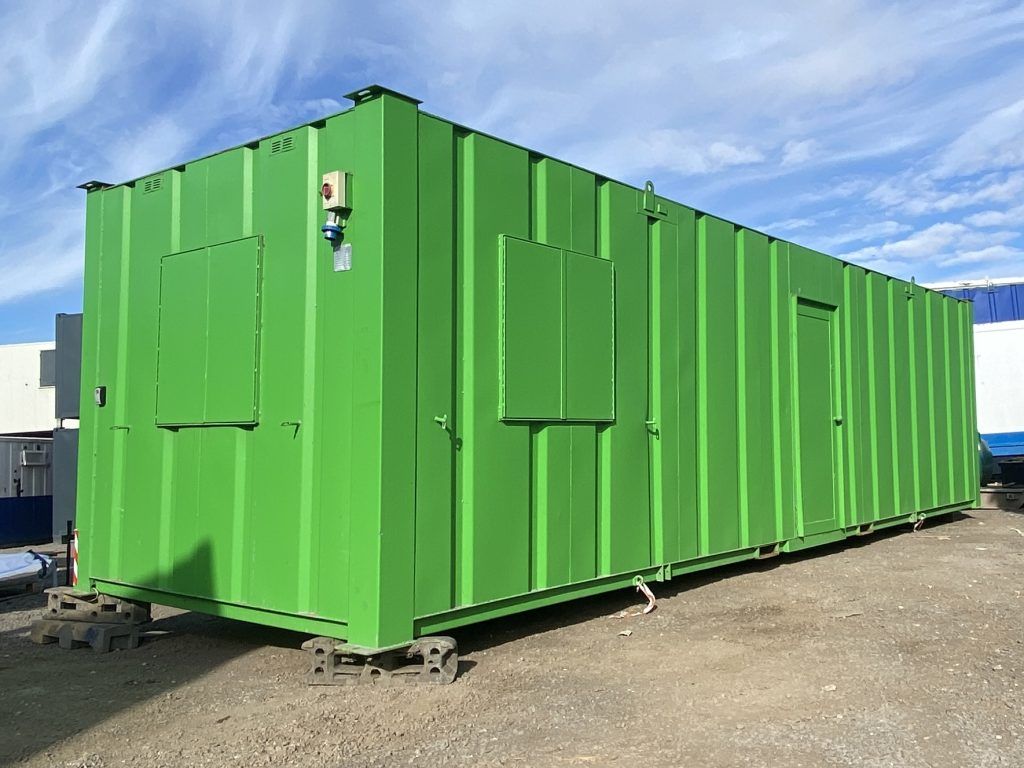 A green used modular building