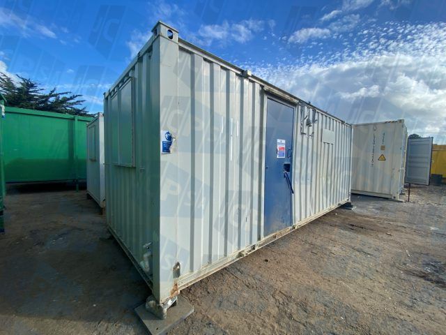21ft x 8ft Anti-Vandal Unit Portable Site Canteen Office Cabin (2210380)