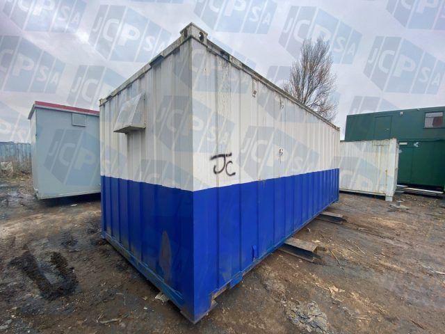 21ft x 9ft Anti-Vandal Site Drying Room/Changing Room Unit (2302032)