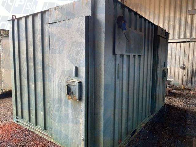 12ft x 9ft Used Portable 2+1 Toilet Block 2307164 SITE CLEARANCE £120.00 + VAT 
