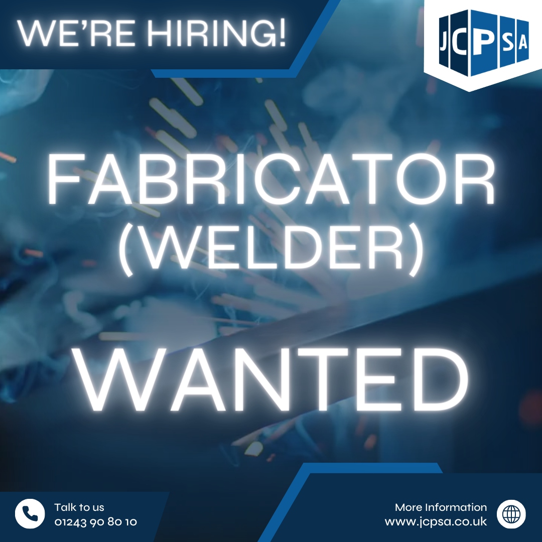JCPSA Ltd - Role - Fabricator - Welder