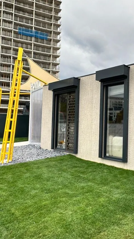Modern modular office building installed by JCPSA in the UK